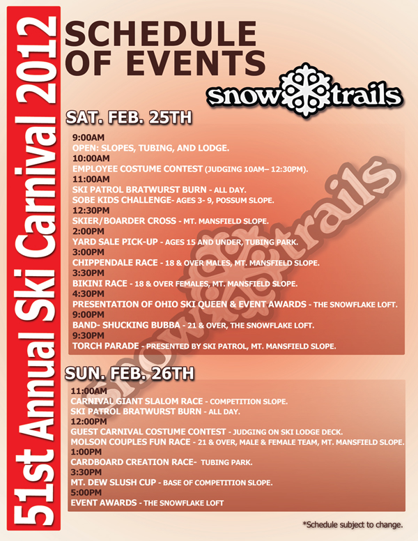 51st Annual Ski Carnival at Snow Trails 51st Annual Ski Carnival at Snow Trails