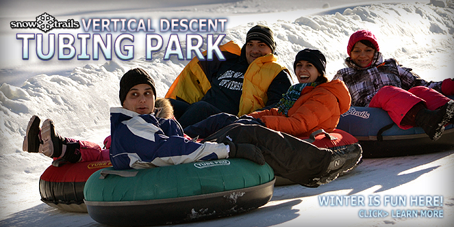 Tubing- Winter Is Fun Here