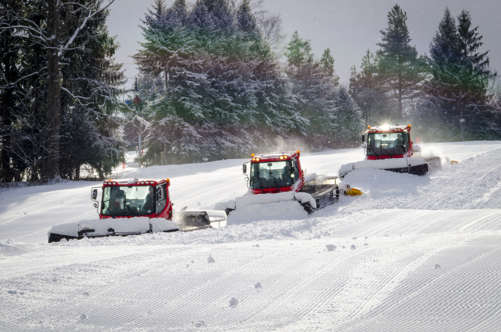 Experience the Snowmaking and Grooming Difference at Snow Trails