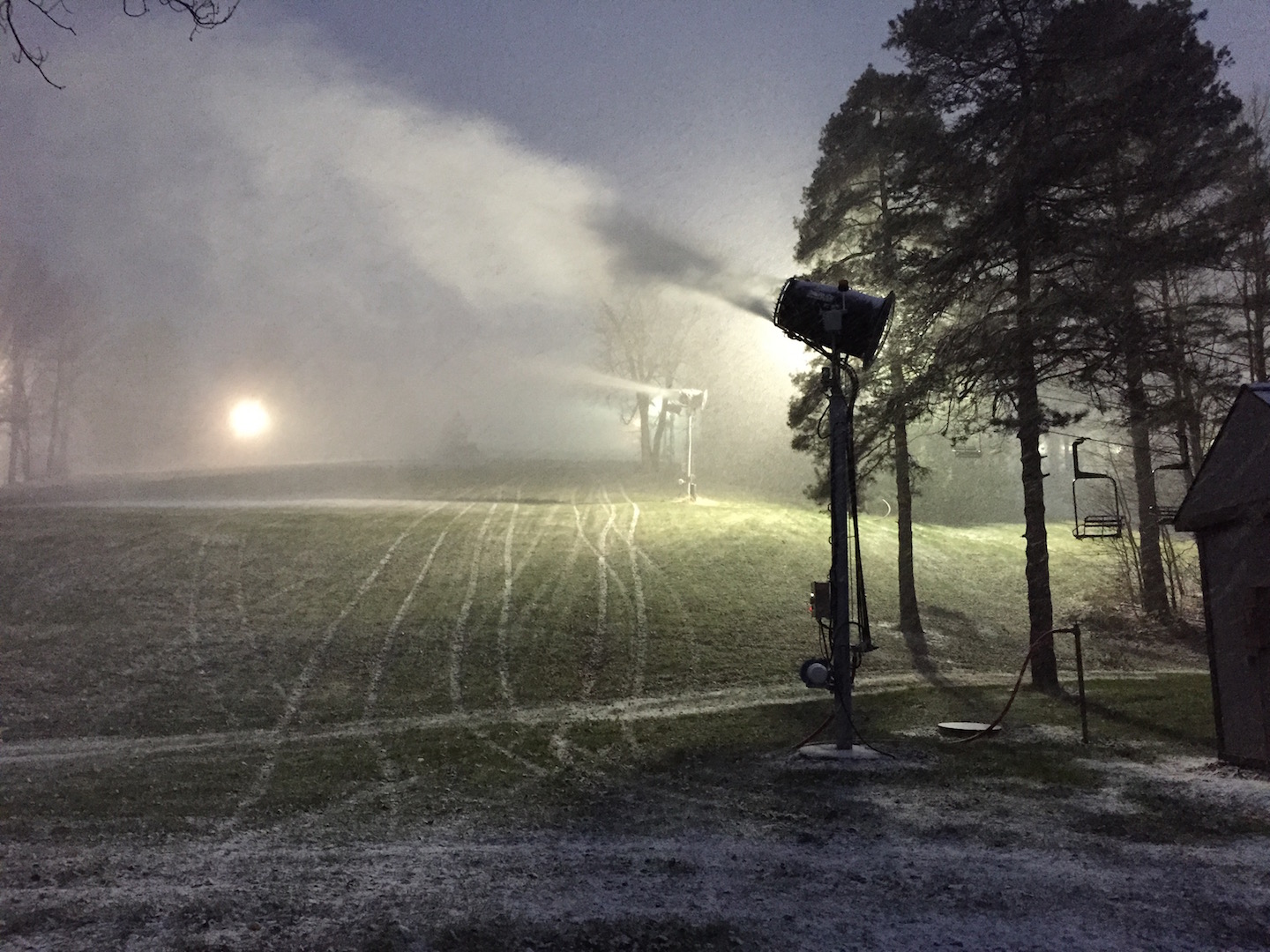 Snow Trails Snowmaking Commences: 2014 Earliest in History