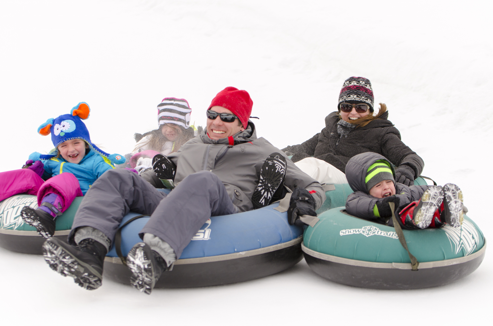 Family Day at Snow Trails Vertical Descent Tubing Park
