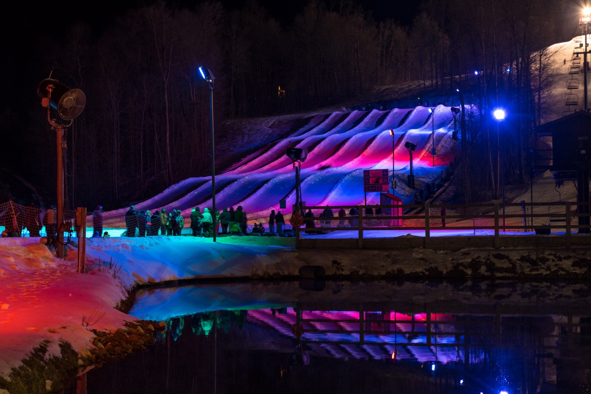 Glow Tubing at Snow Trails