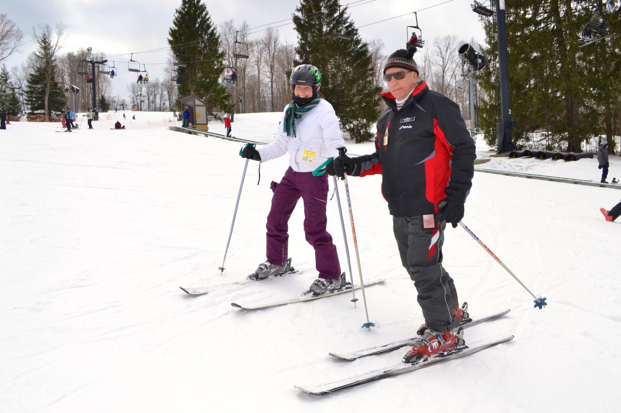Learning to Ski Made Easy at Snow Trails
