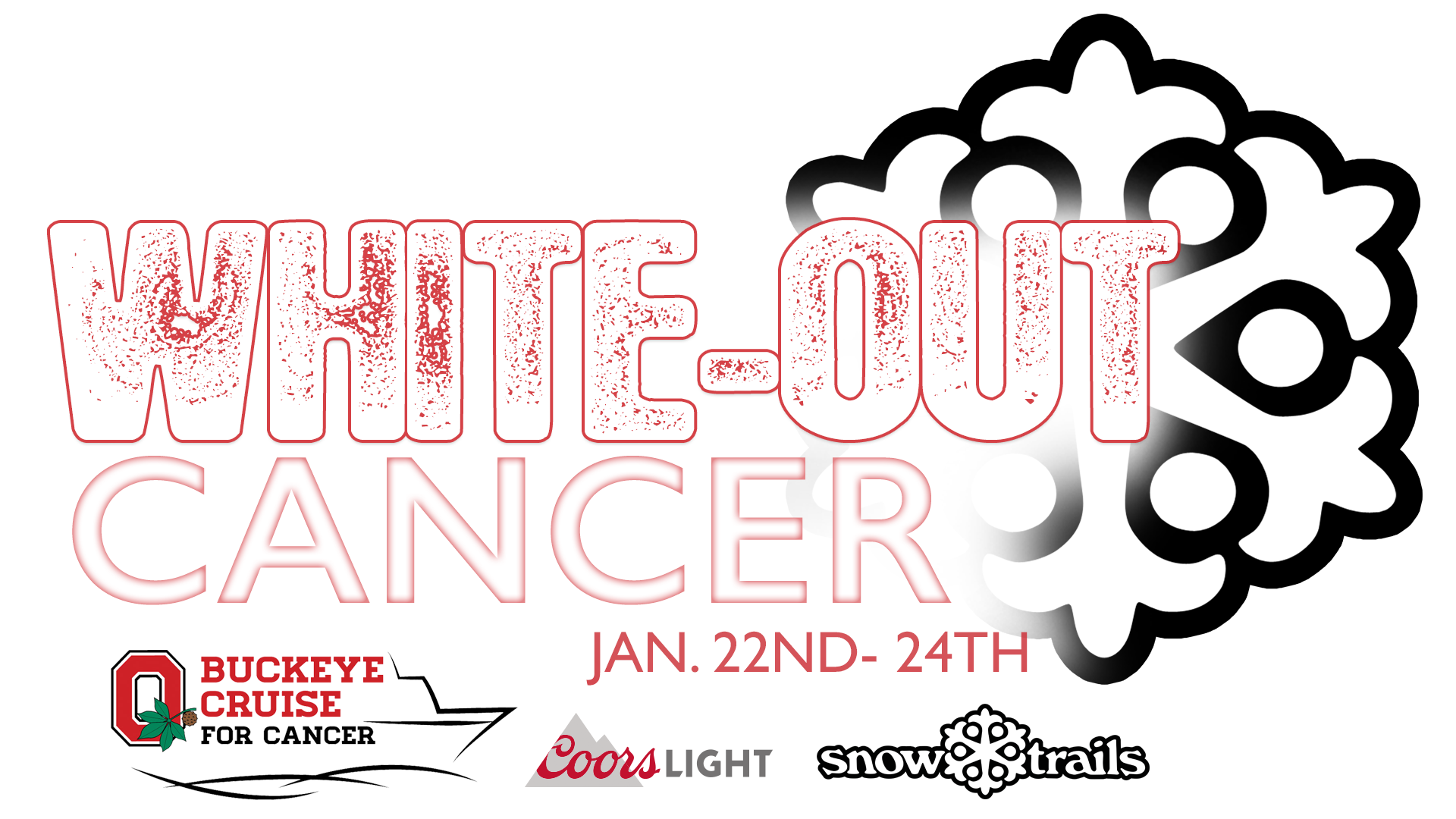 White-Out Cancer at Snow Trails brought to you by Buckeye Cruise for Cancer, Coors Light, and Snow Trails