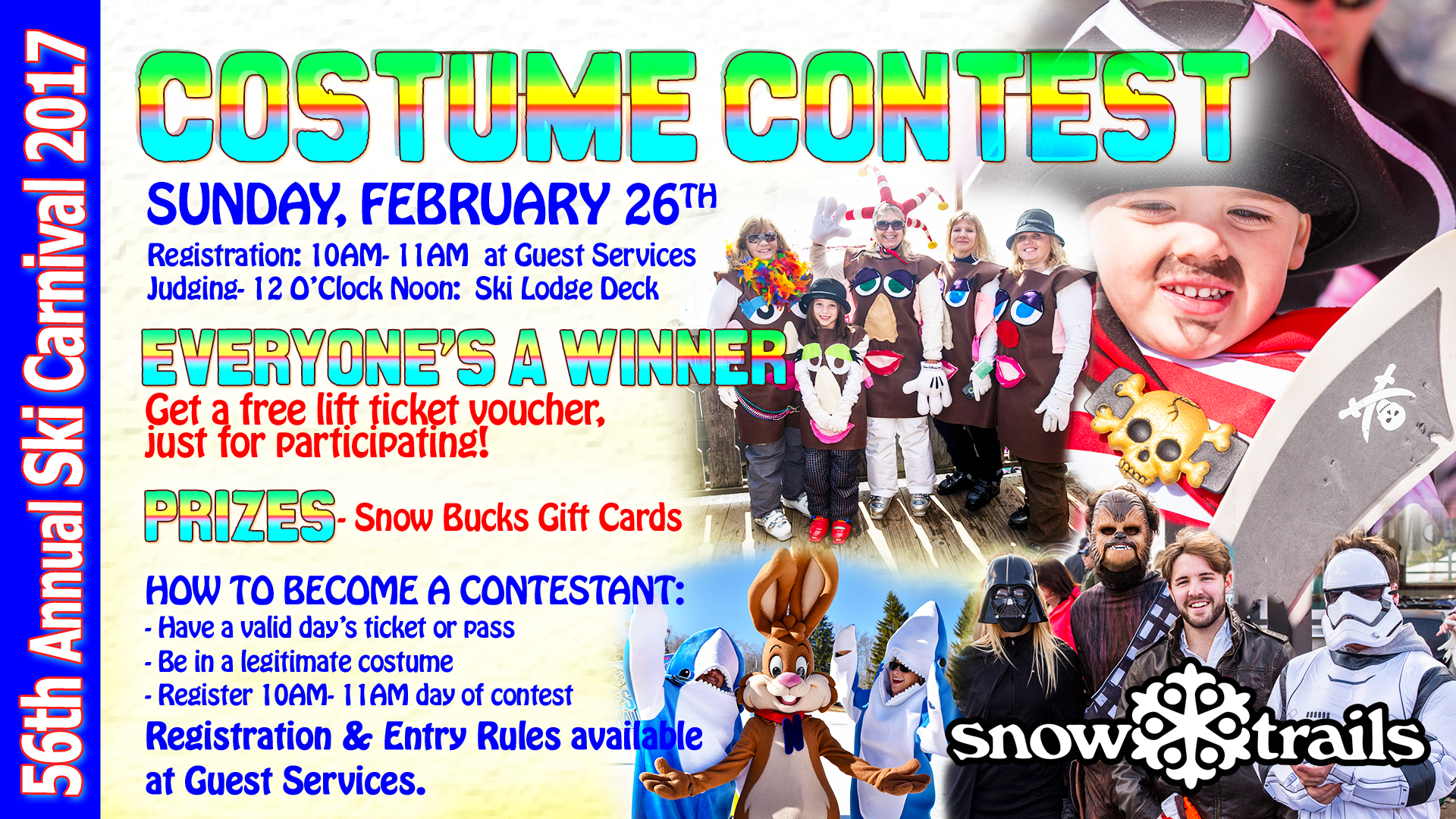 56th Annual Ski Carnival Costume Contest at Snow Trails in Mansfield, Ohio
