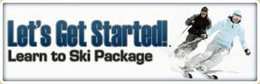 Let's Get Started: Learn to Ski Package