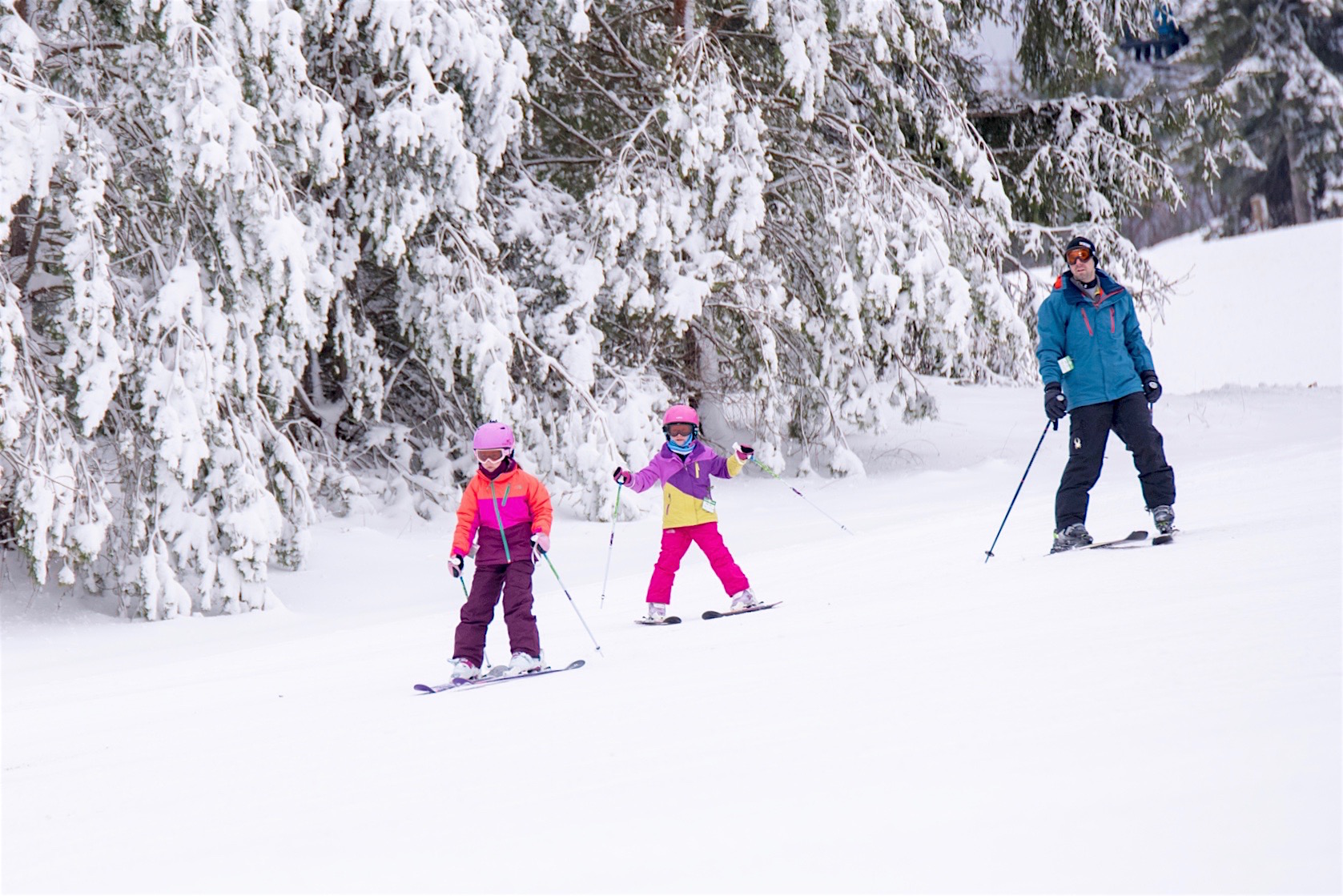 No Experience Necessary to have fun Snow Tubing at Snow Trails