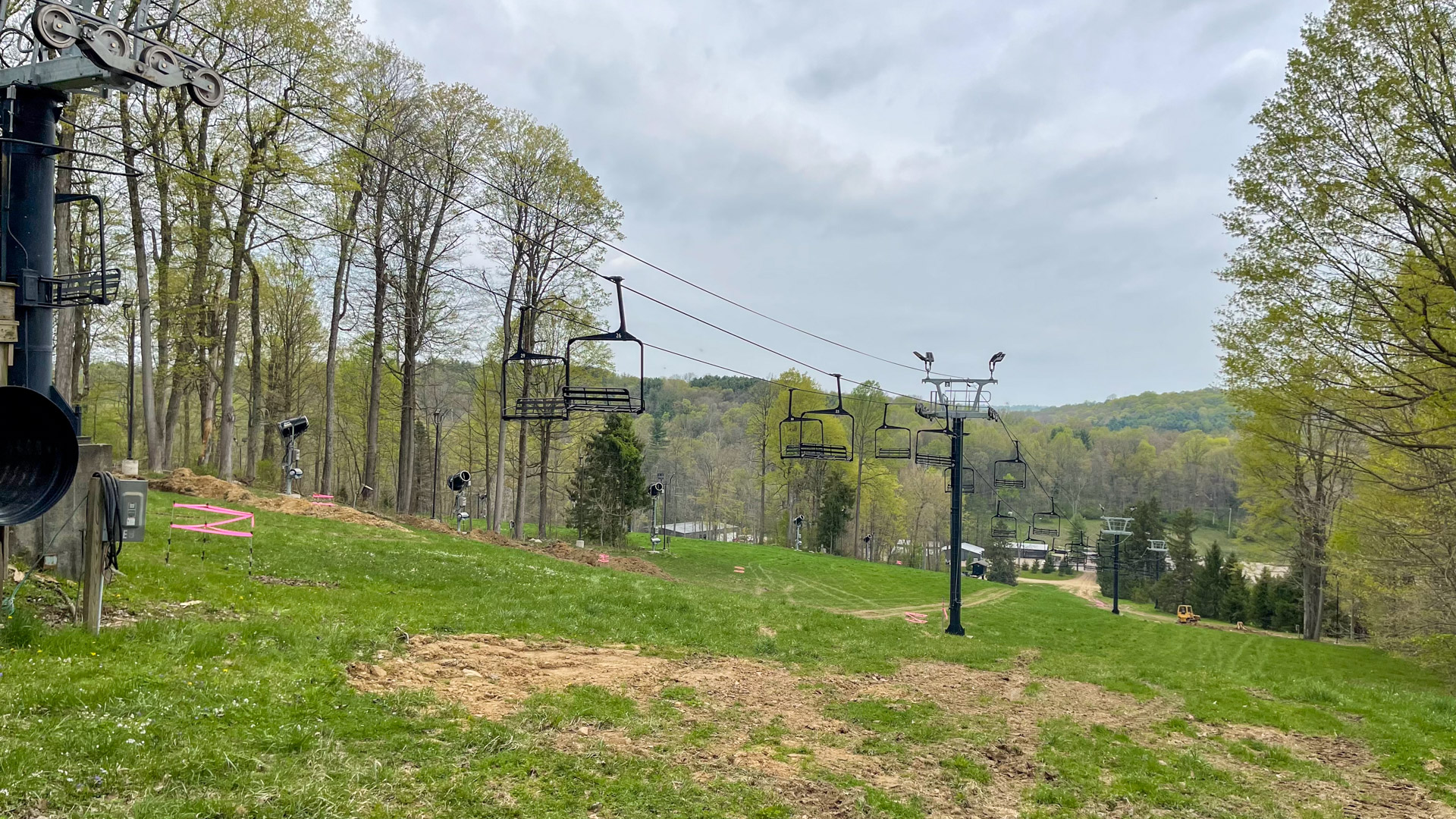 Marked for Clearing Slope with New Addition of Rope Tow for Alpine and Progression Terrain Parks