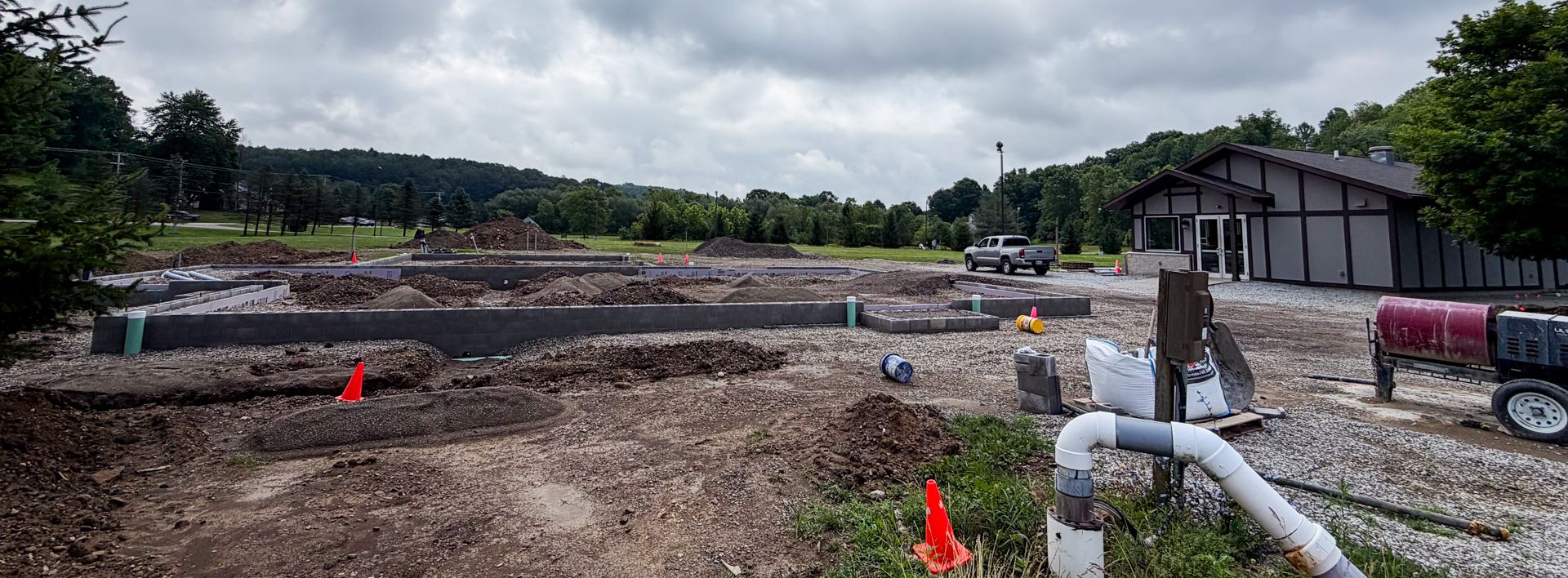 New Tubing Center Construction Begins at Snow Trails Mansfield, Ohio