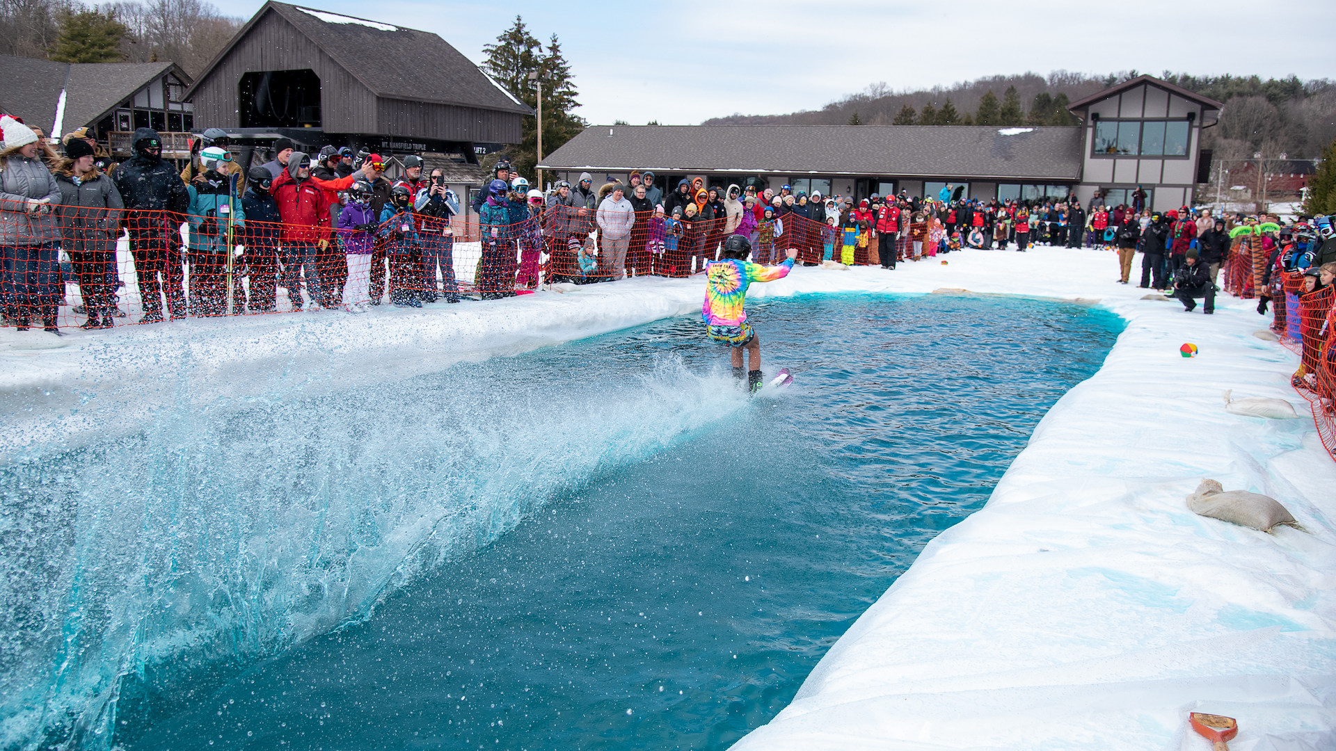 Slush Cup Snow Trails