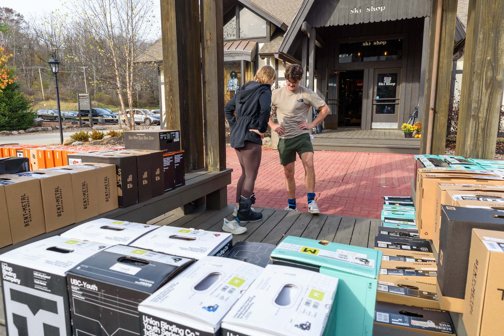 Snow Trails Ski Shop Sale at Swap Weekend