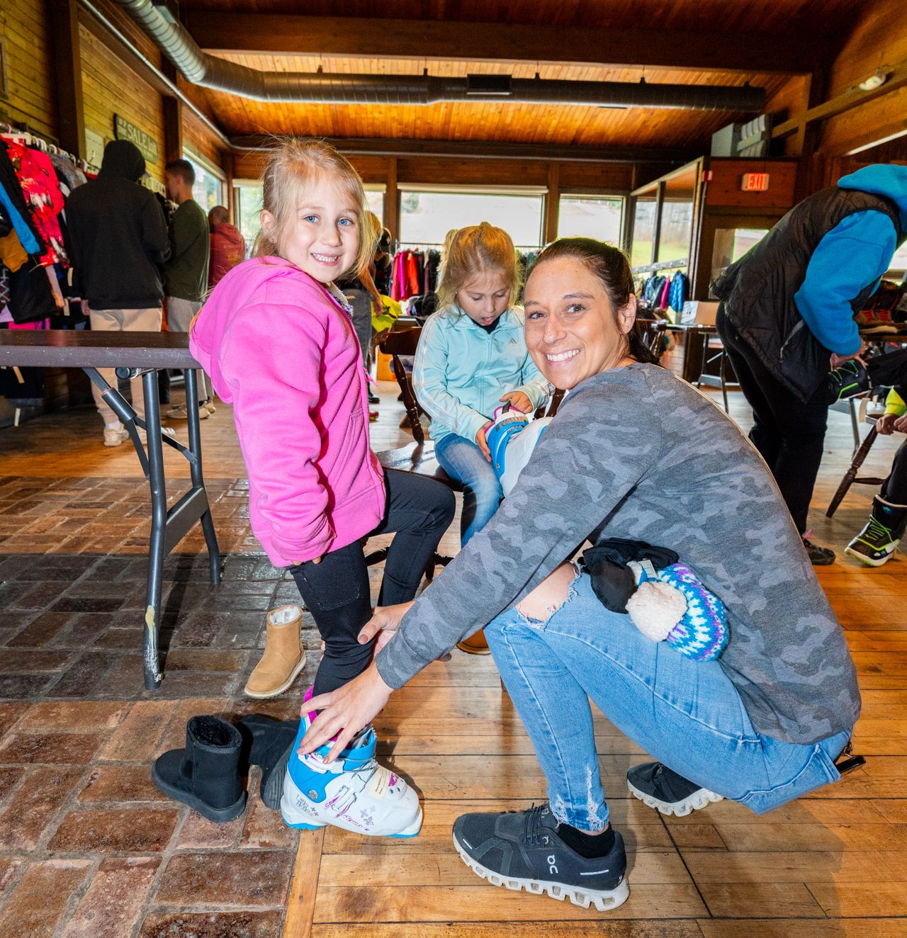 Snow Trails Ski Patrol Swap Weekend is great for kids gear!