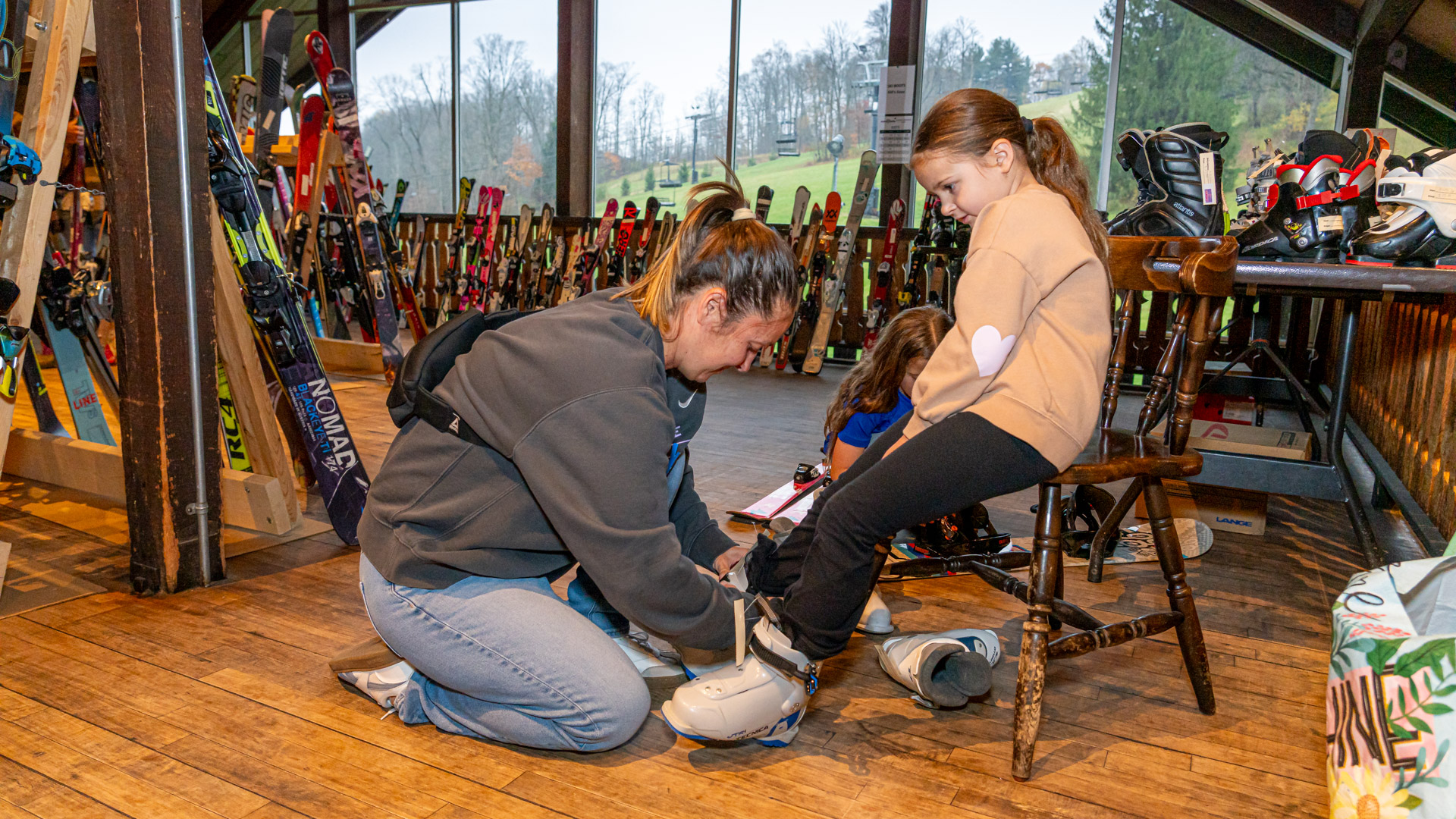 Snow Trails Ski Patrol Swap Weekend is great for kids gear!