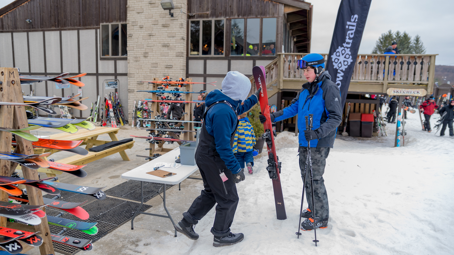 Snow Trails Ski Shop Demo Day in Mansfield, Ohio