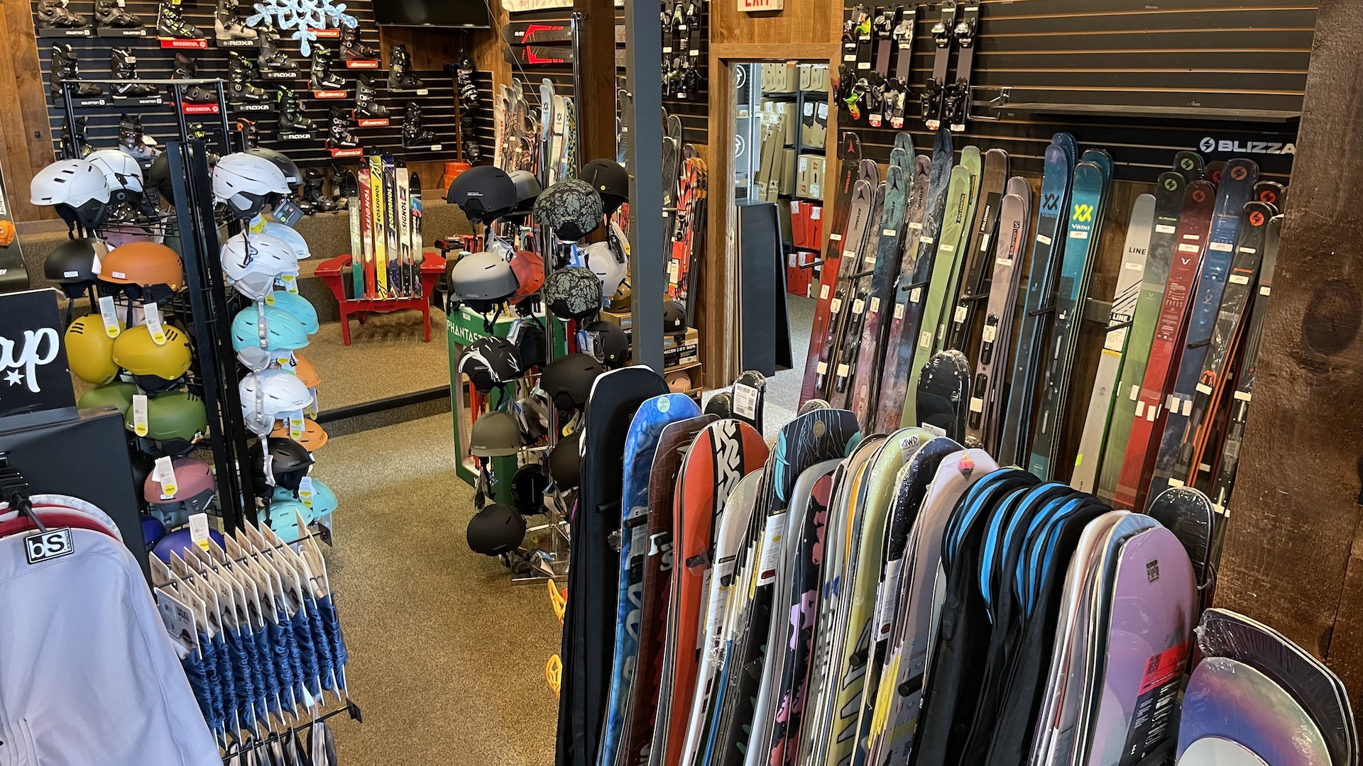 Skis and Snowboards at Snow Trails Ski Shop Mansfield, Ohio