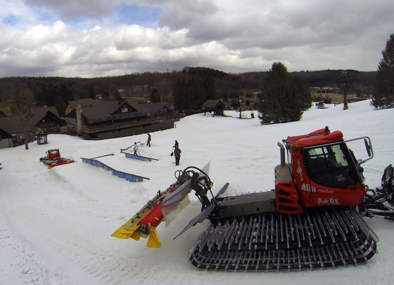 St. Patty's Day Bash and Rail Jam special feature at Snow Trails