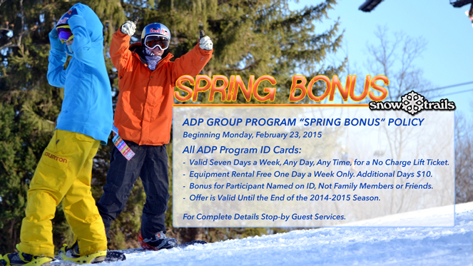 ADP Group Program "Spring Bonus"