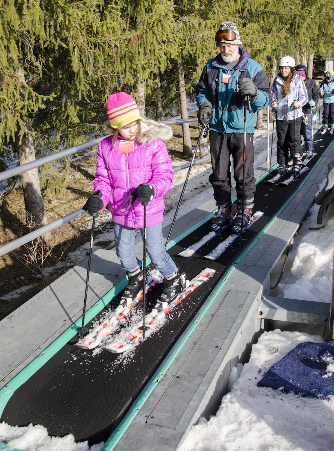 Conveyor Carpet Lift Ride in the Most User Friendly Beginner's Area Complex in the Region