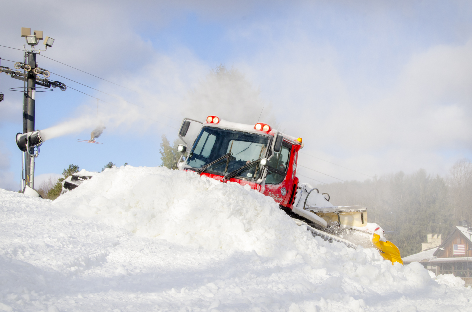 Snow. Snow? Snow Trails!