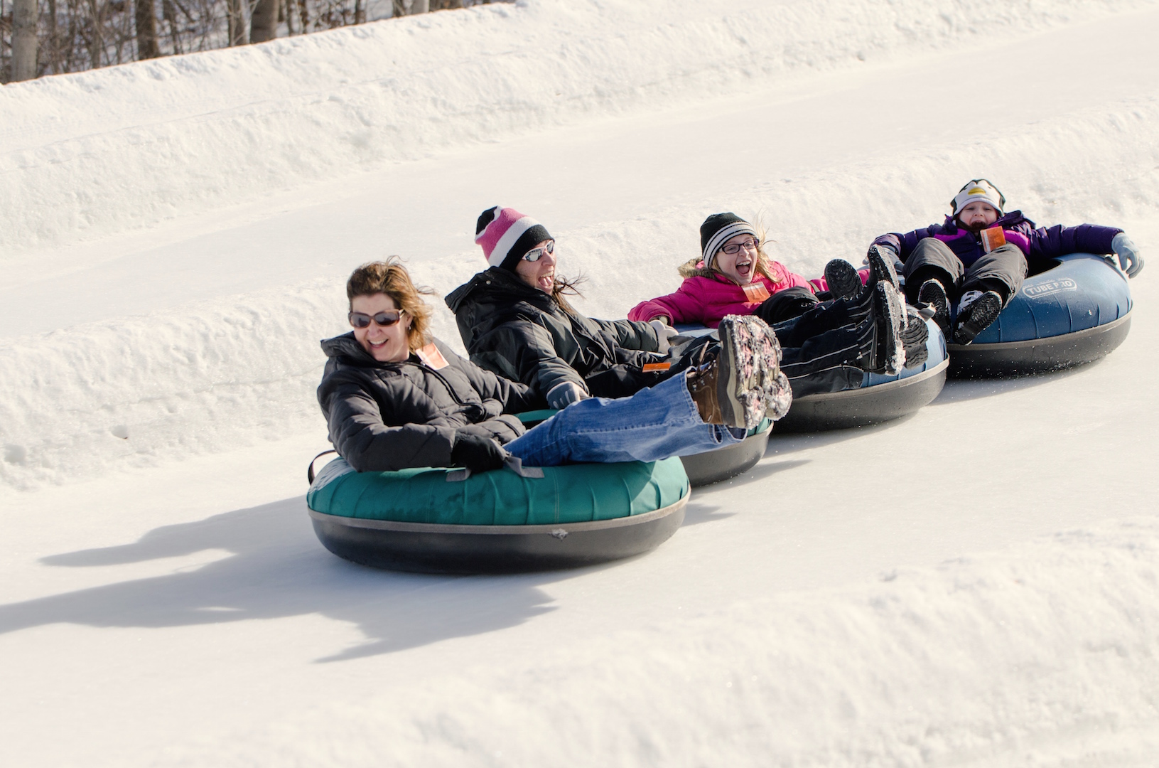 Snow Tubing at Vertical Descent Tubing Park this Holiday Weekend