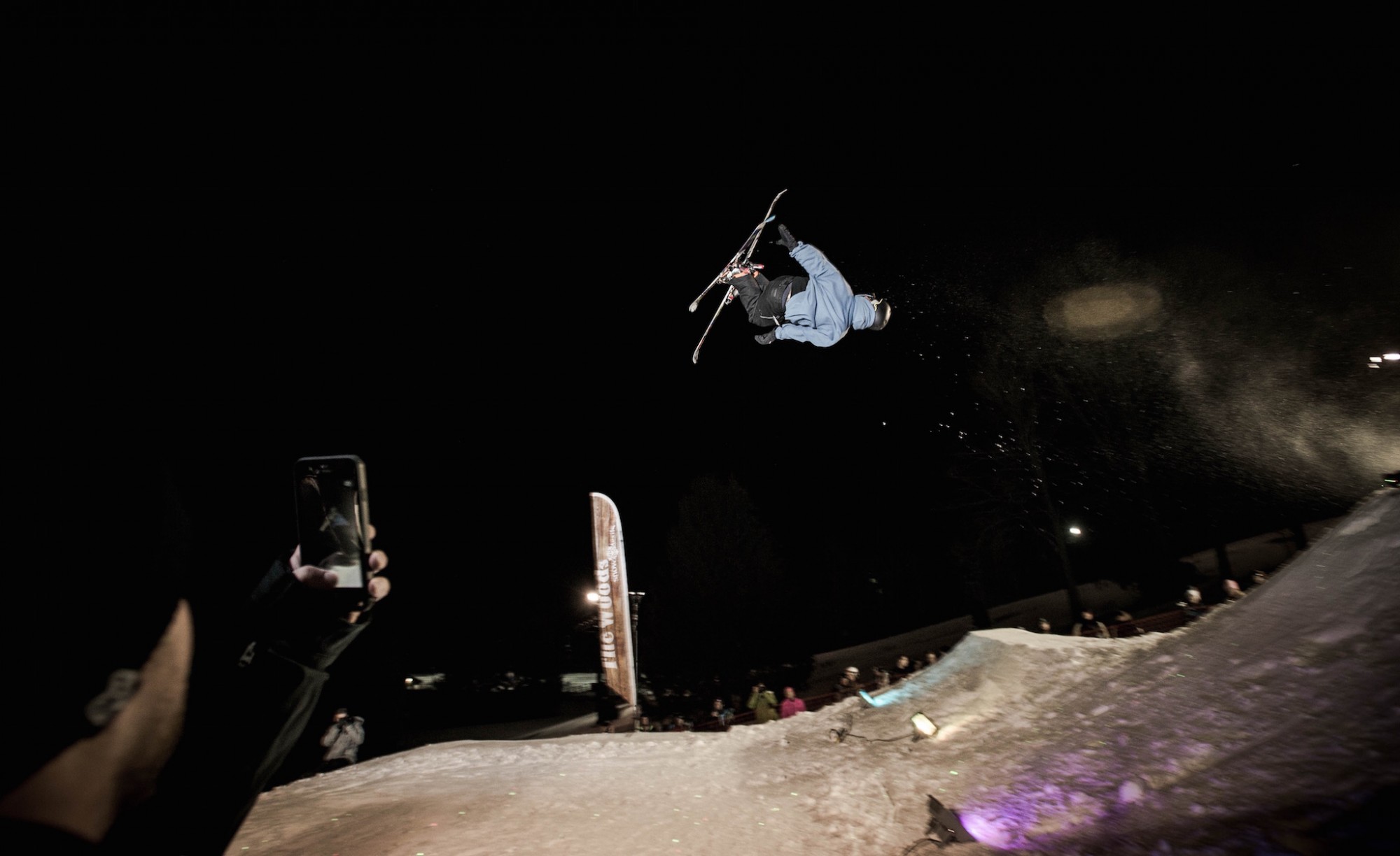 Big Air Competition at Snow Trails