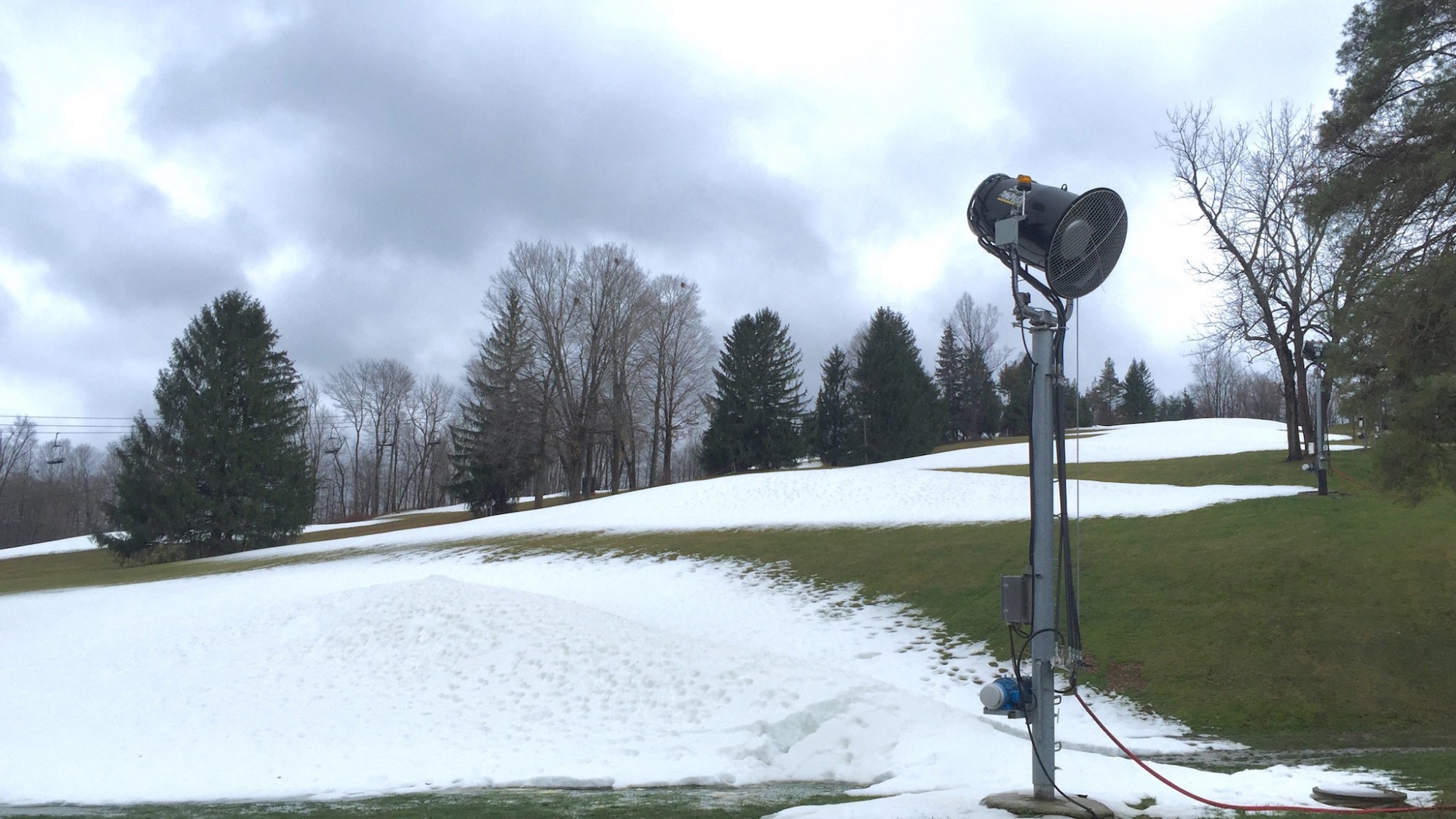 On Hold, Snow Stockpiled