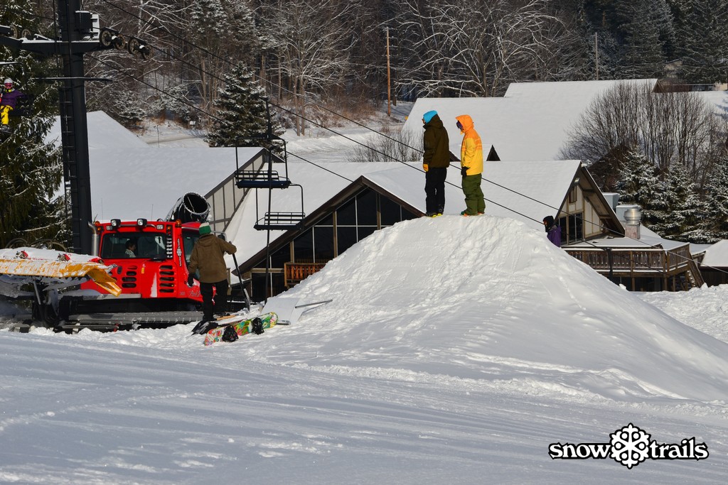 Snow Trails Big Air Competition Prep