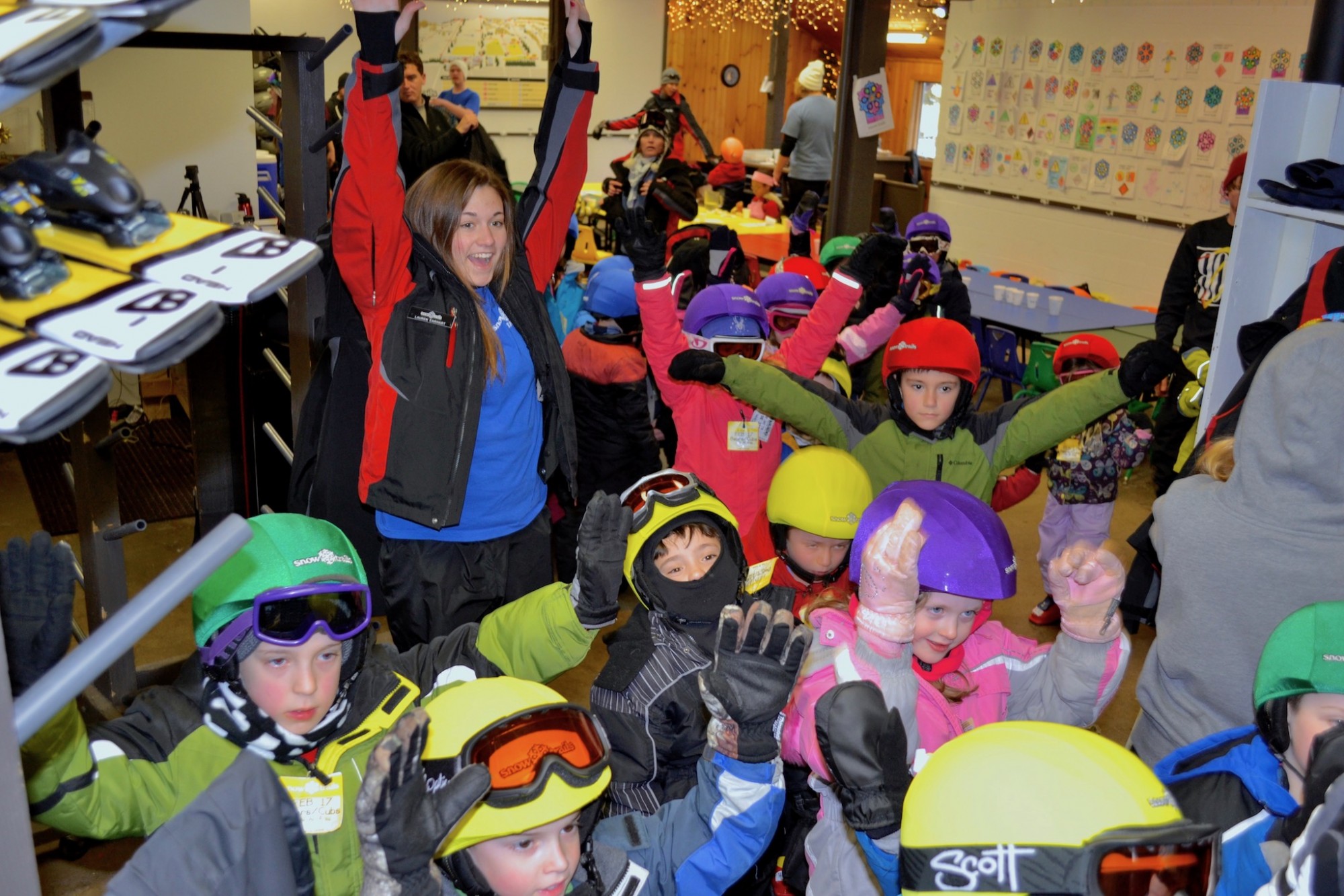 Children's Program at Snow Trails in Mansfield, Ohio
