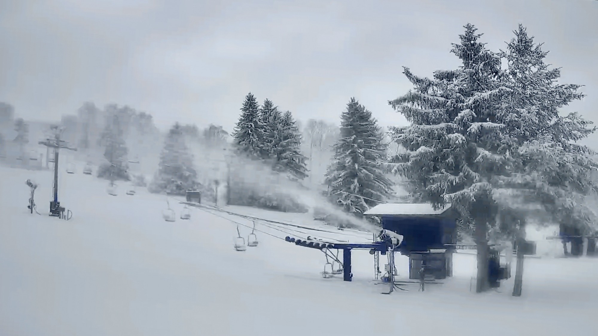 First Snowmaking Campaign Continues of 65th Winter Season at Snow Trails Mansfield, Ohio