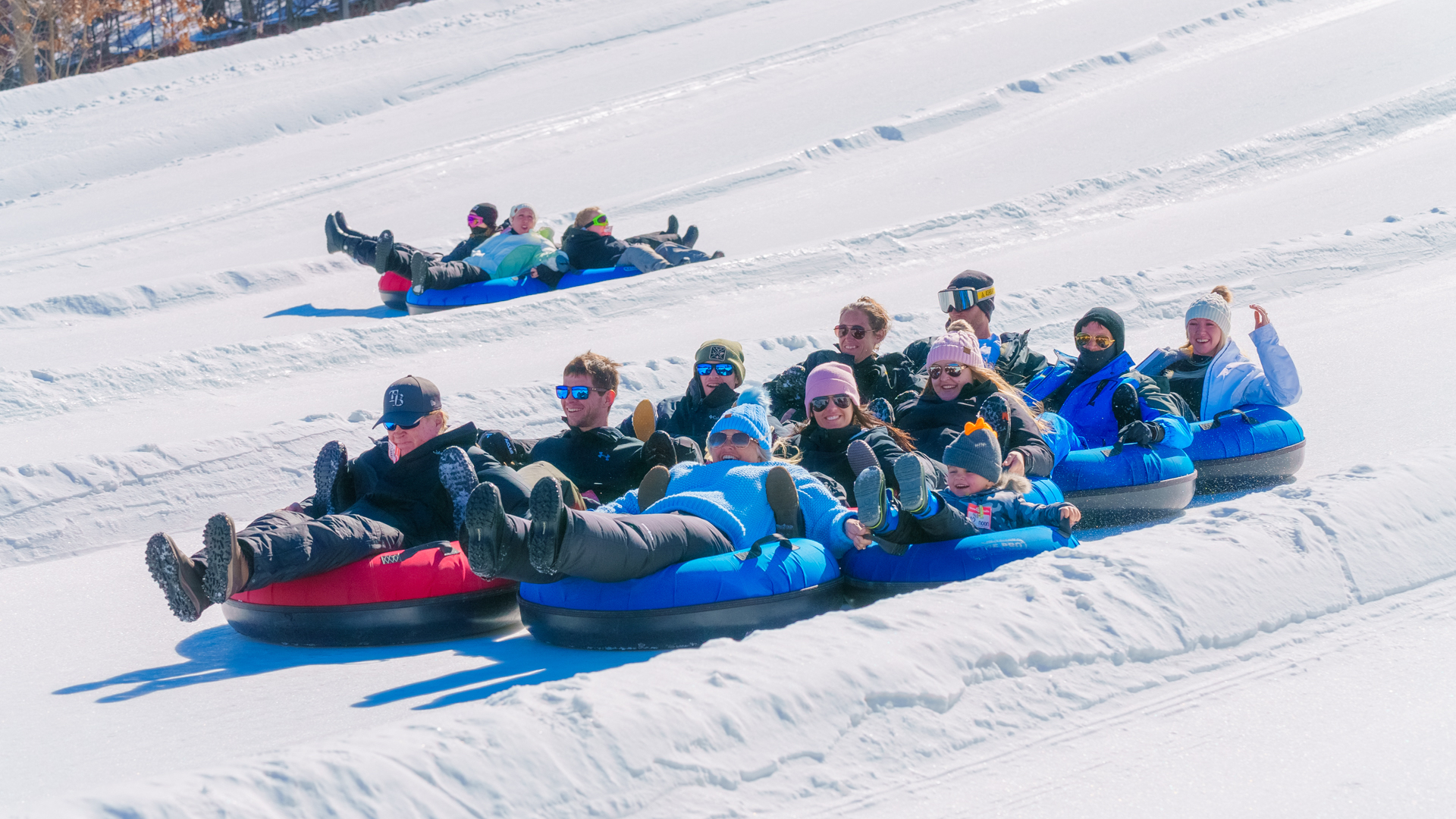 TUBING PARK OPENING FOR 17TH SEASON, WITH GLOW TUBING