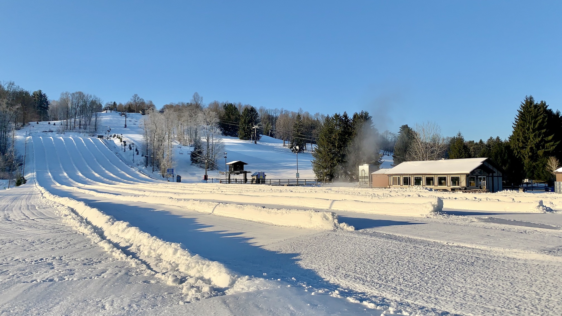 Vertical Descent Tubing Park at Snow Trails, Opening For The Season Today