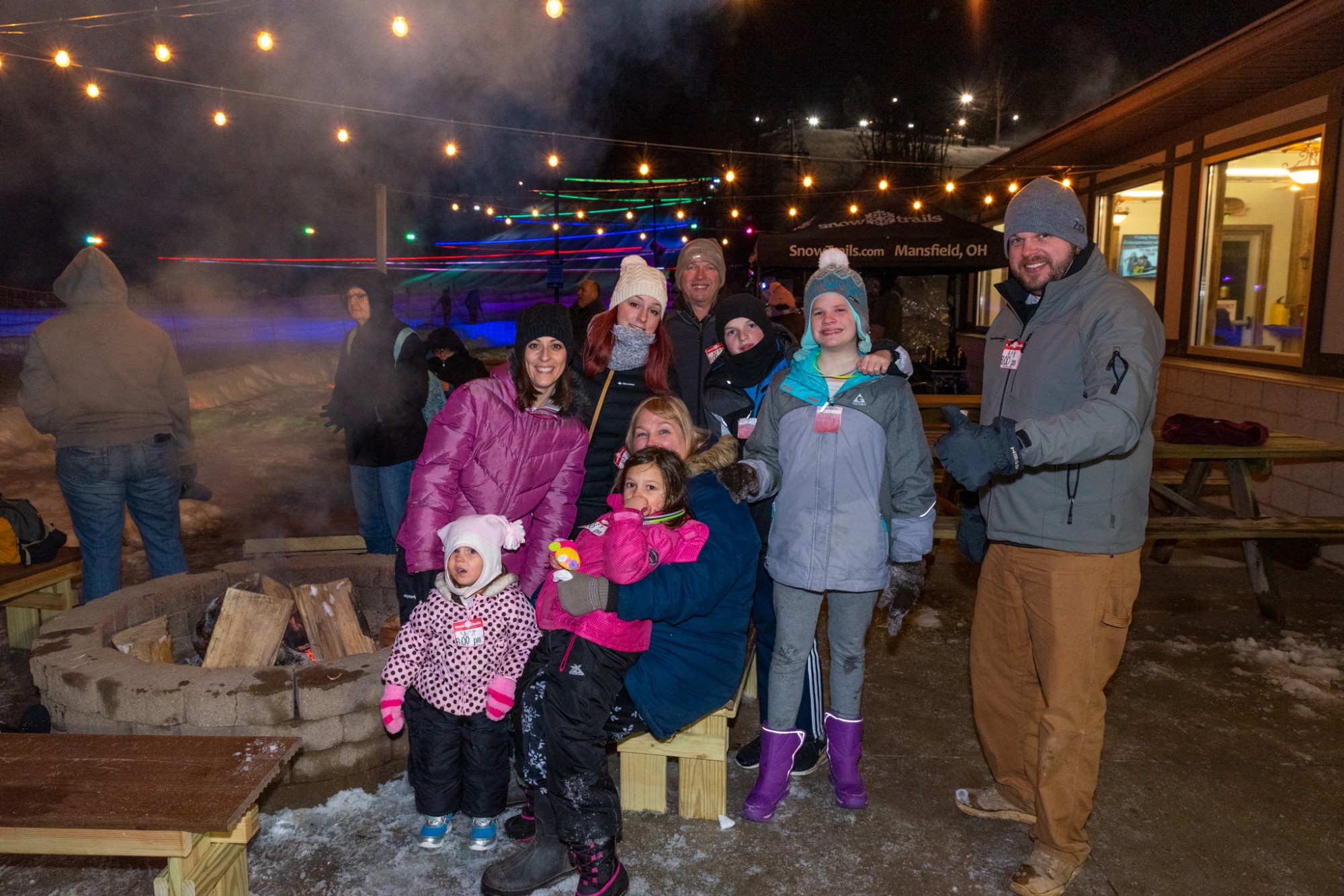 Glow Tubing at Snow Trails Vertical Descent Tubing Park